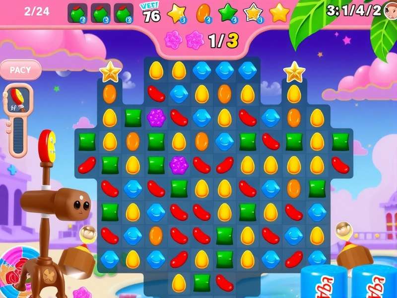 Candy Paradise Blast Game Screen